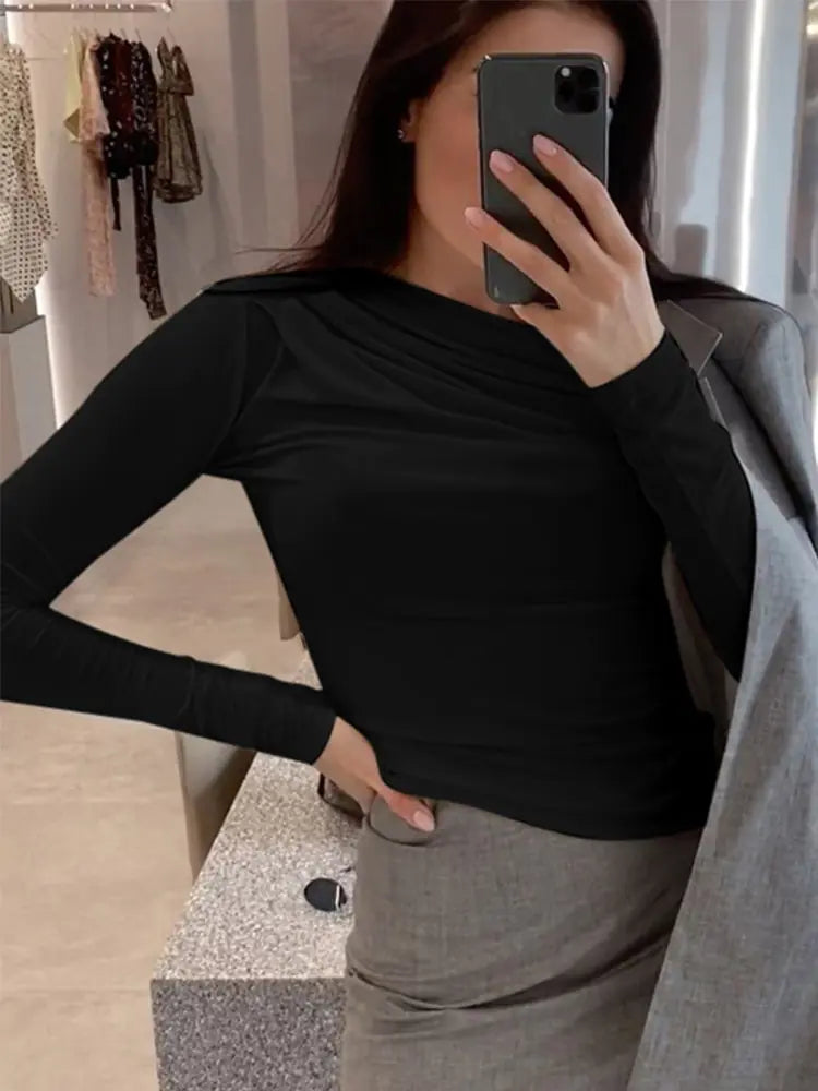 Autumn Streetwear Crop Tops
